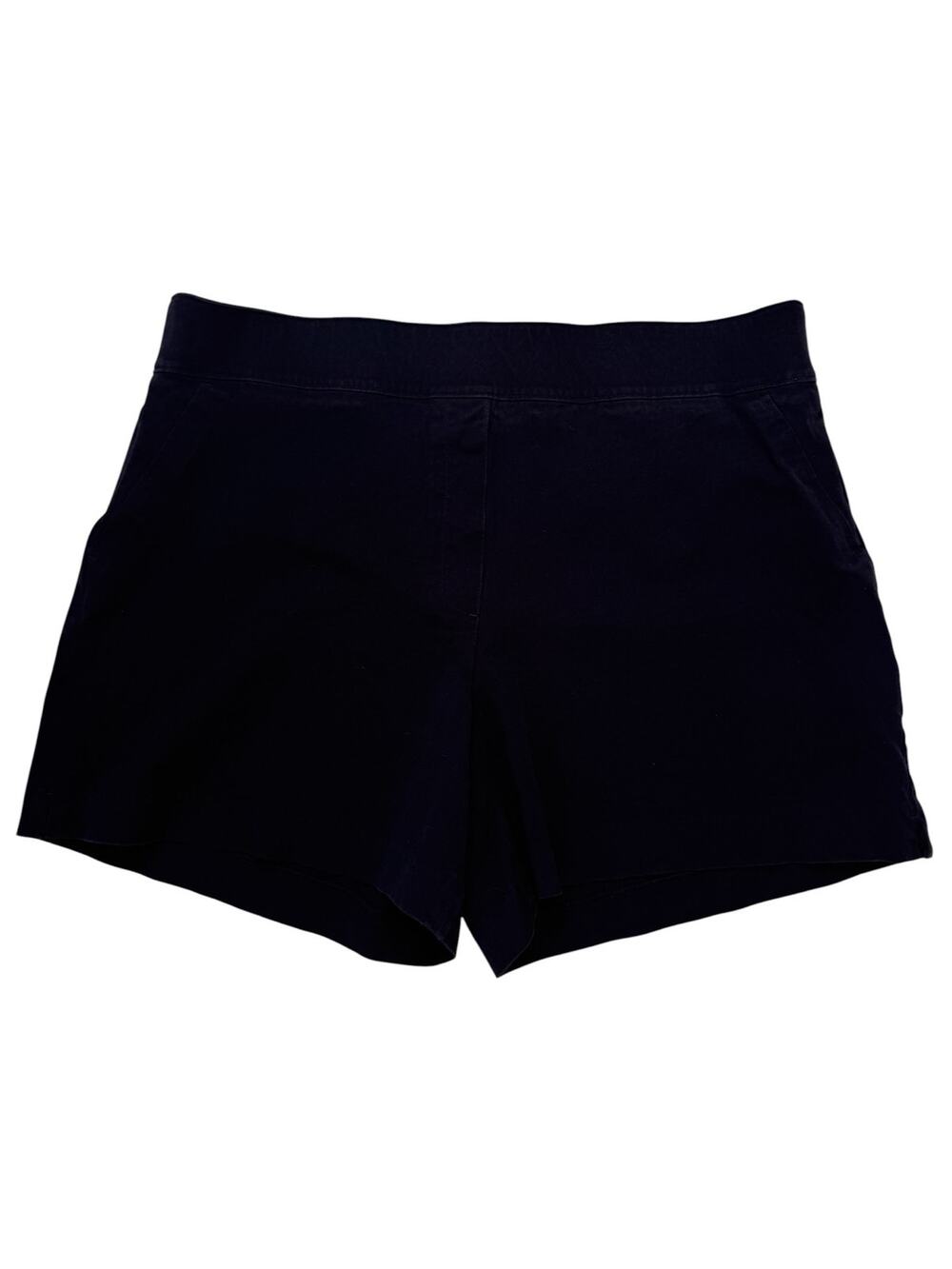 SPANX Polished On The Go 6” Shorts in Black Size 1X Womens Pull On #20370R